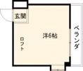 トモエハイツ5号館の間取り画像