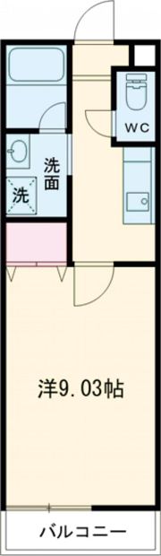 プリエりんくう・Bの間取り画像