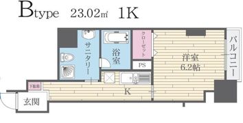 HF河原町二条レジデンスの間取り画像