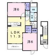 ガレリア20 Ⅱの間取り画像
