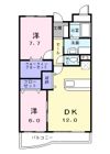 フィオーレ鏡川の間取り画像