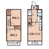 アプトIRIBAの間取り画像