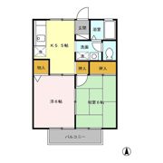 エントピア新秋津 ABの間取り画像
