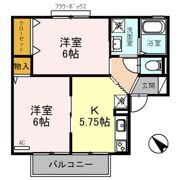 サニーコートAの間取り画像