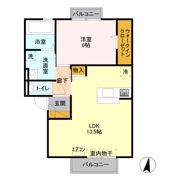 プロムナード・Tの間取り画像
