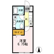 D-Room東高円寺の間取り画像