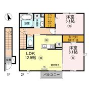アネックスパル自由が丘の間取り画像
