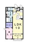フェリーチェ野田の間取り画像