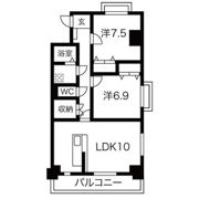 サンフォレストMWの間取り画像