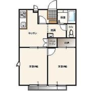 ガーデンコートジャスミン C棟【ペット可】の間取り画像