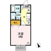 セジュール城山の間取り画像
