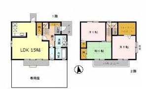 柚垣様戸建 D棟の間取り画像