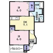 サンドリヨン1の間取り画像