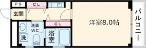 C-ARK kobe westの間取り画像