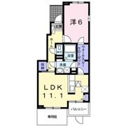 セレーノ エストⅡの間取り画像