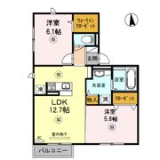 カトル ピアの間取り画像