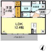 ハウスとりみゆの間取り画像