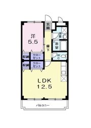 マンションエトランゼの間取り画像