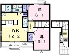 アルコバレーノⅡの間取り画像