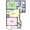 クレディヒルBの間取り画像