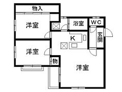 ジュネパレス大和第03の間取り画像