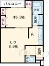 フジパレス堺大浜中町の間取り画像