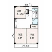 ハイツ堂山の間取り画像
