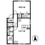 セントグランモア Cの間取り画像
