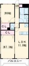 フェリスかしわ台の間取り画像