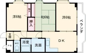 ヴィーブル新在家の間取り画像