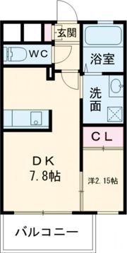 Studie 小倉離宮の間取り画像