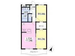 アンソレイユ ルーナの間取り画像