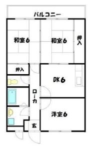 プラチナコート青山の間取り画像