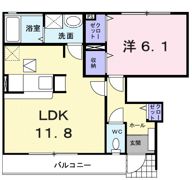 ラ ソレイユの間取り画像