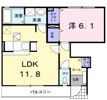 ラ ソレイユの間取り画像