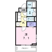 フルール・ド・リス Ⅰの間取り画像
