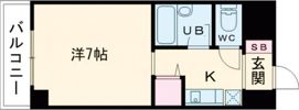 萱野ビルの間取り画像