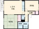 セゾン阪長の間取り画像