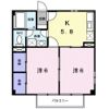 ロマネスクローズ Aの間取り画像