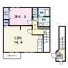 コーポフォレストBの間取り画像