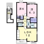 ハイツ・NAO Bの間取り画像