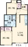 グランドステージⅠ Ⅰ棟の間取り画像