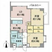 ホワイトホフマンの間取り画像