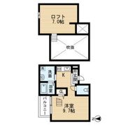 カユーハ大宮(カユーハオオミヤ)の間取り画像
