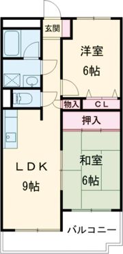 ボヌール荒井Ⅲの間取り画像