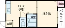 シャンテー天の川の間取り画像
