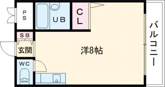 シャンテー中宮2の間取り画像