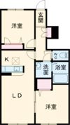 シャーメゾンいろはの間取り画像