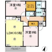 ピュア C棟の間取り画像