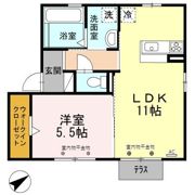 サンセールローザの間取り画像